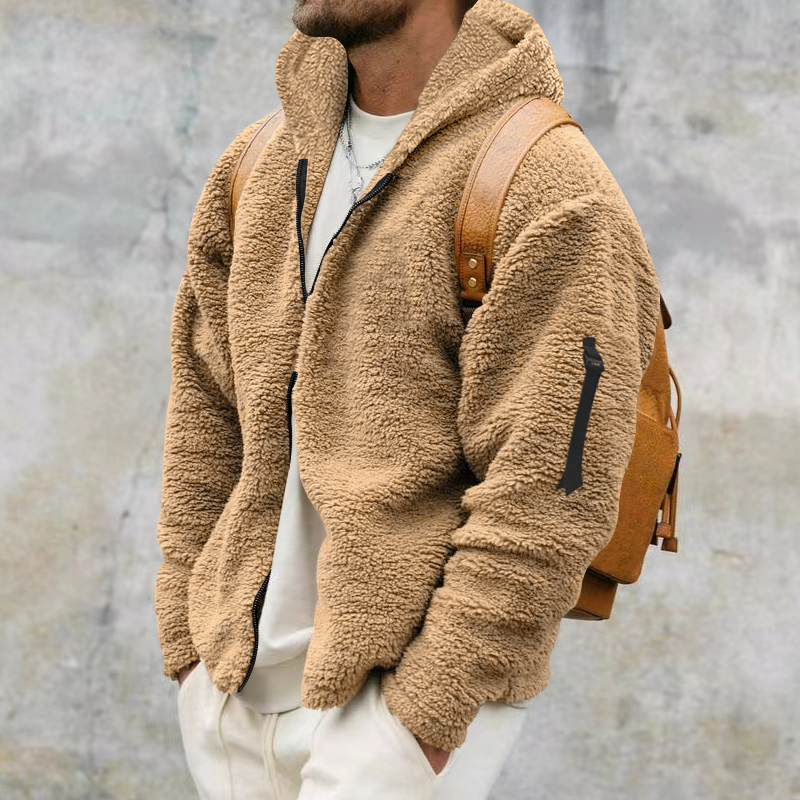Sudadera con capucha de felpa francesa