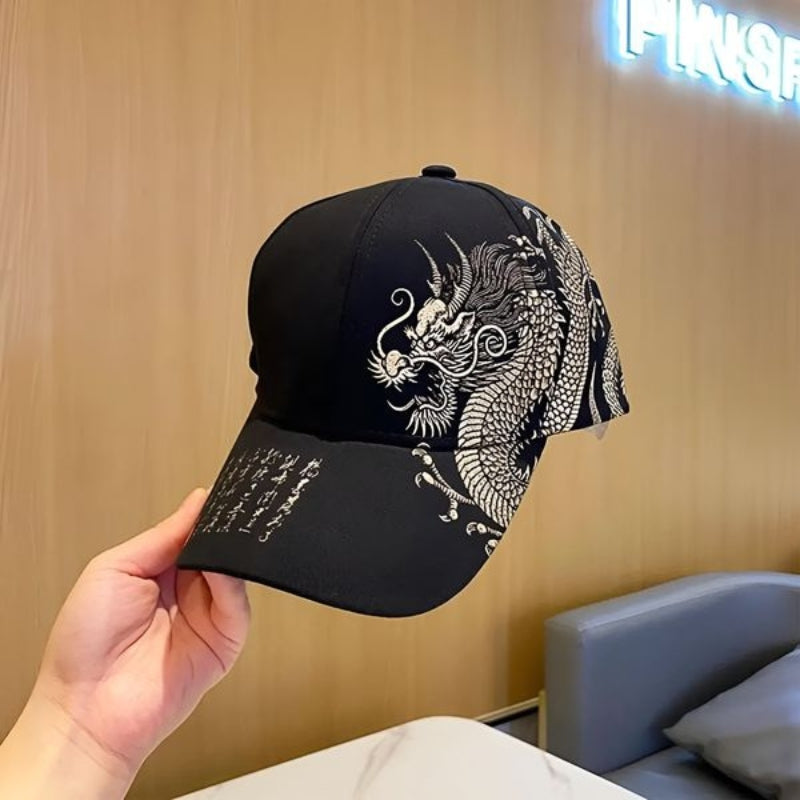 Gorra de lienzo del Año del Dragón