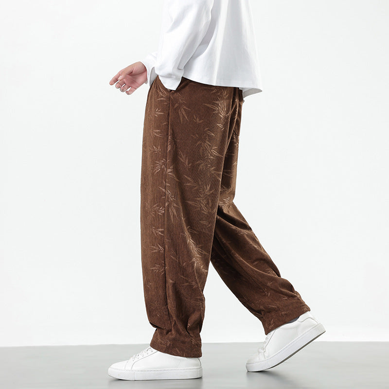 Pantalones de pana relajados TropicFlow