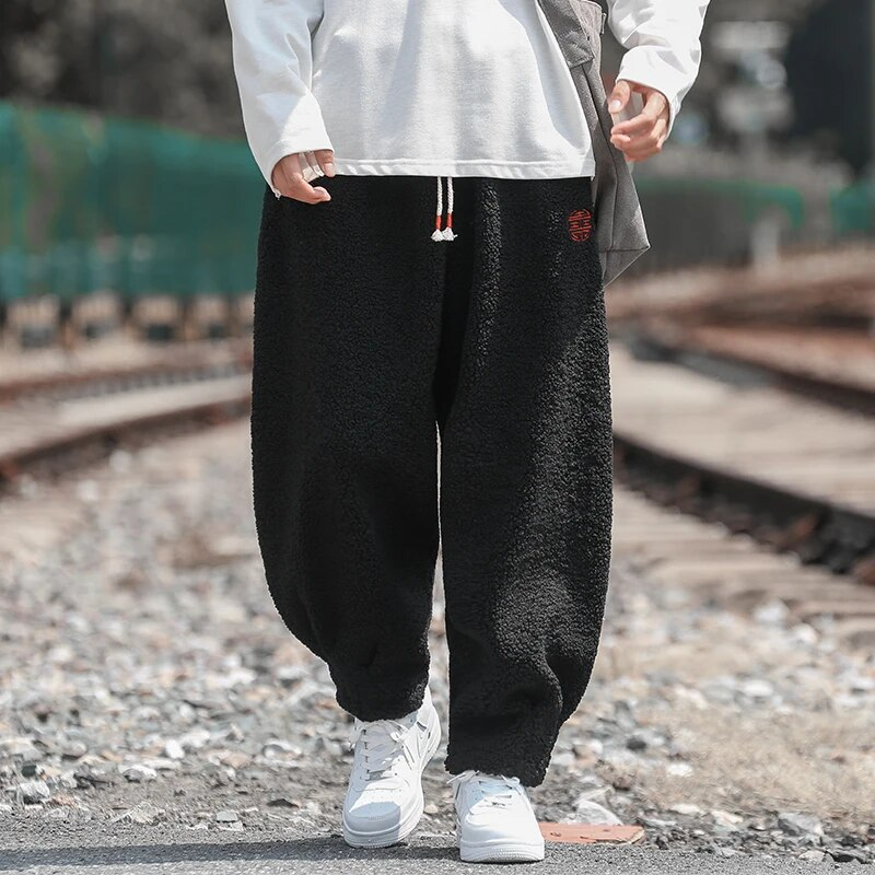 Pantalones deportivos de felpa polar Hype