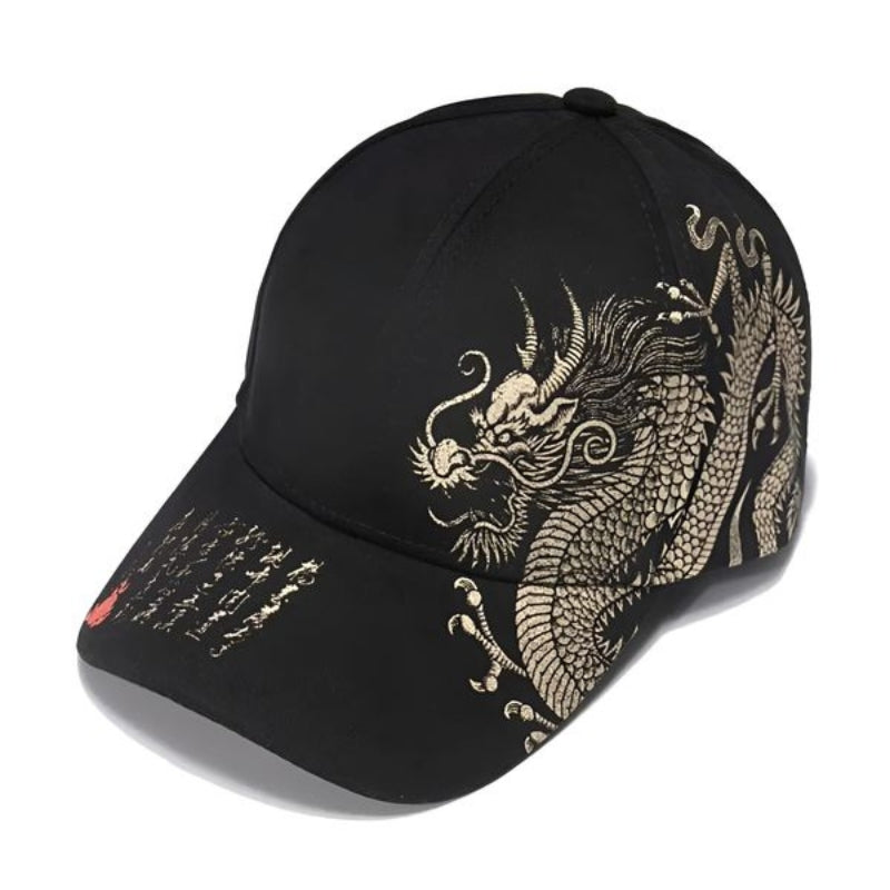 Gorra de lienzo del Año del Dragón