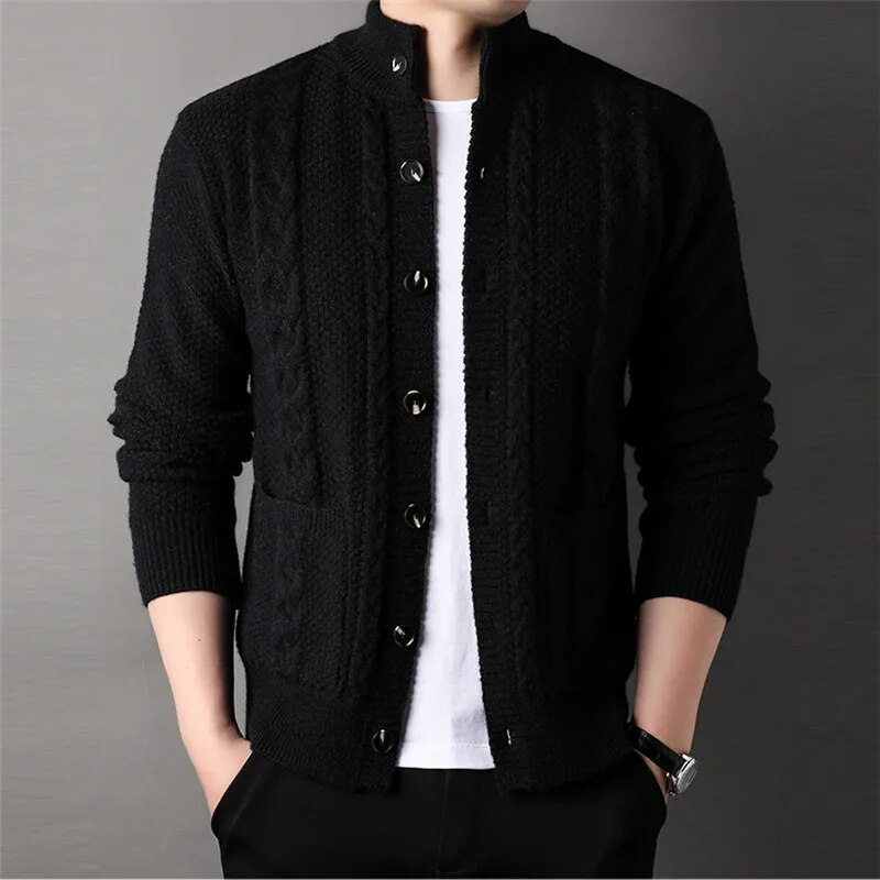 Cardigan de punto premium Scholar