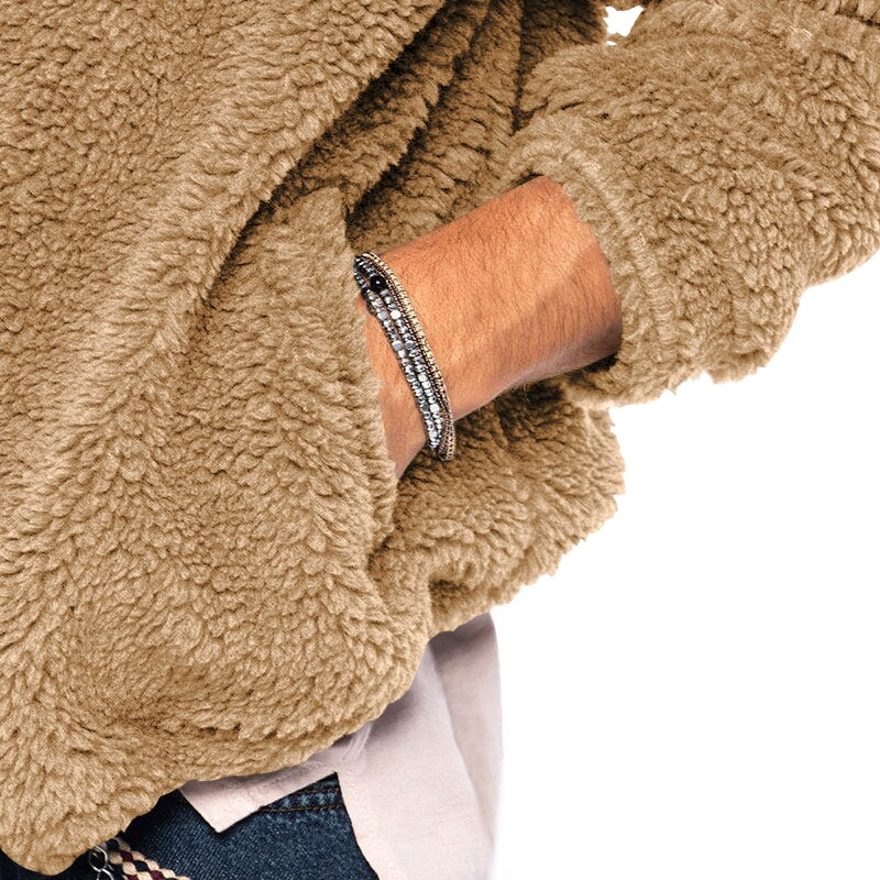 Sudadera con capucha de felpa francesa