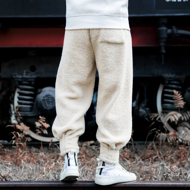 Pantalones deportivos de felpa polar Hype