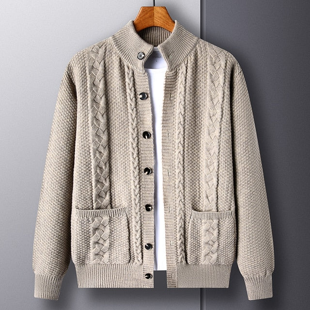 Cardigan de punto premium Scholar