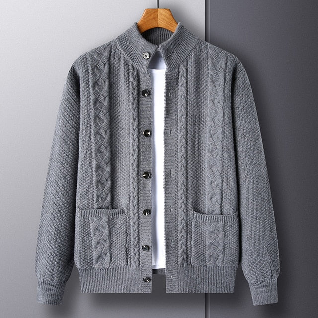 Cardigan de punto premium Scholar