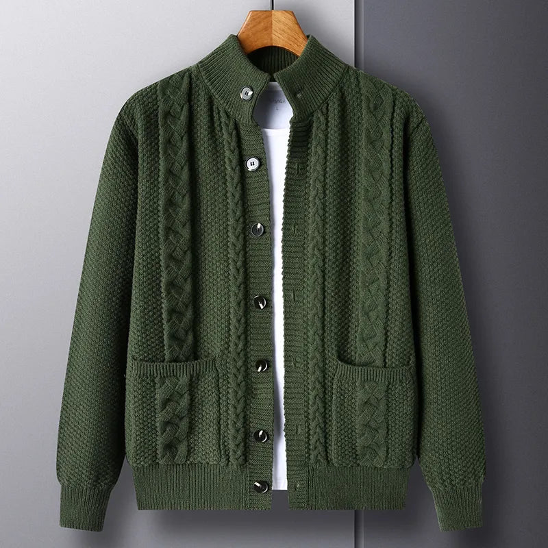 Cardigan de punto premium Scholar