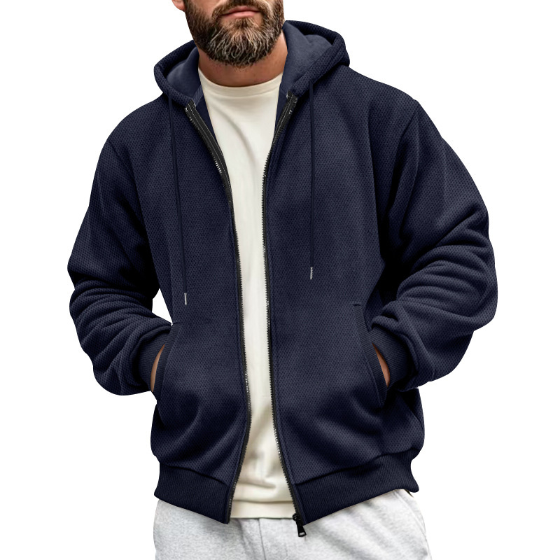 Sudadera con capucha de punto waffle Brooklyn