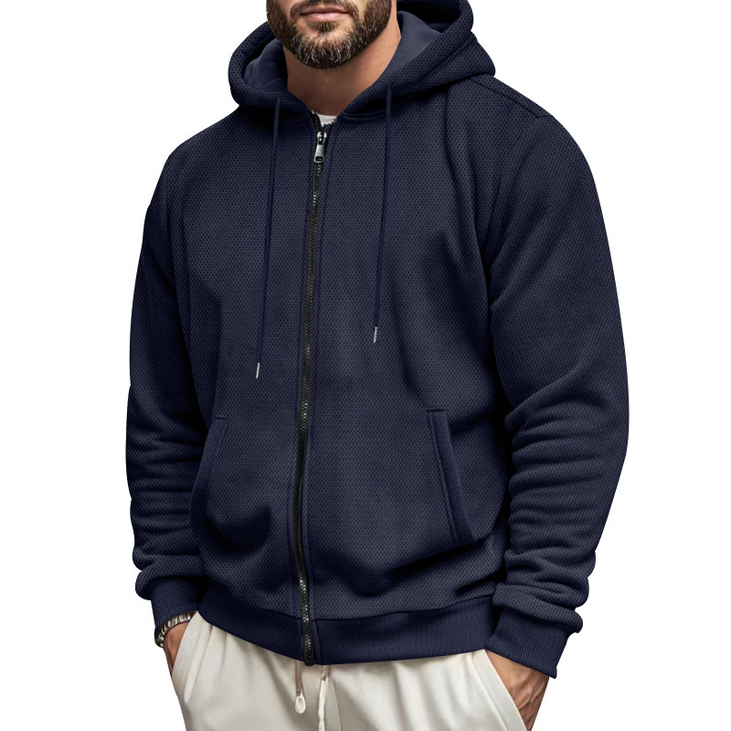 Sudadera con capucha de punto waffle Brooklyn