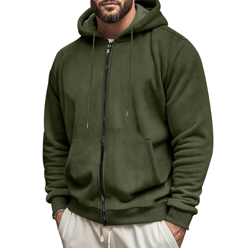 Sudadera con capucha de punto waffle Brooklyn