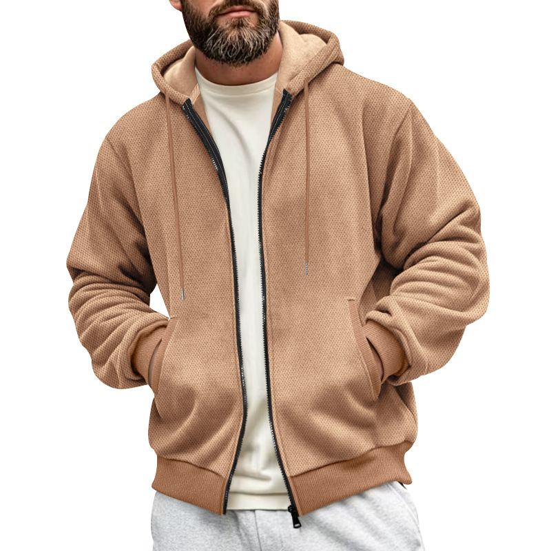 Sudadera con capucha de punto waffle Brooklyn
