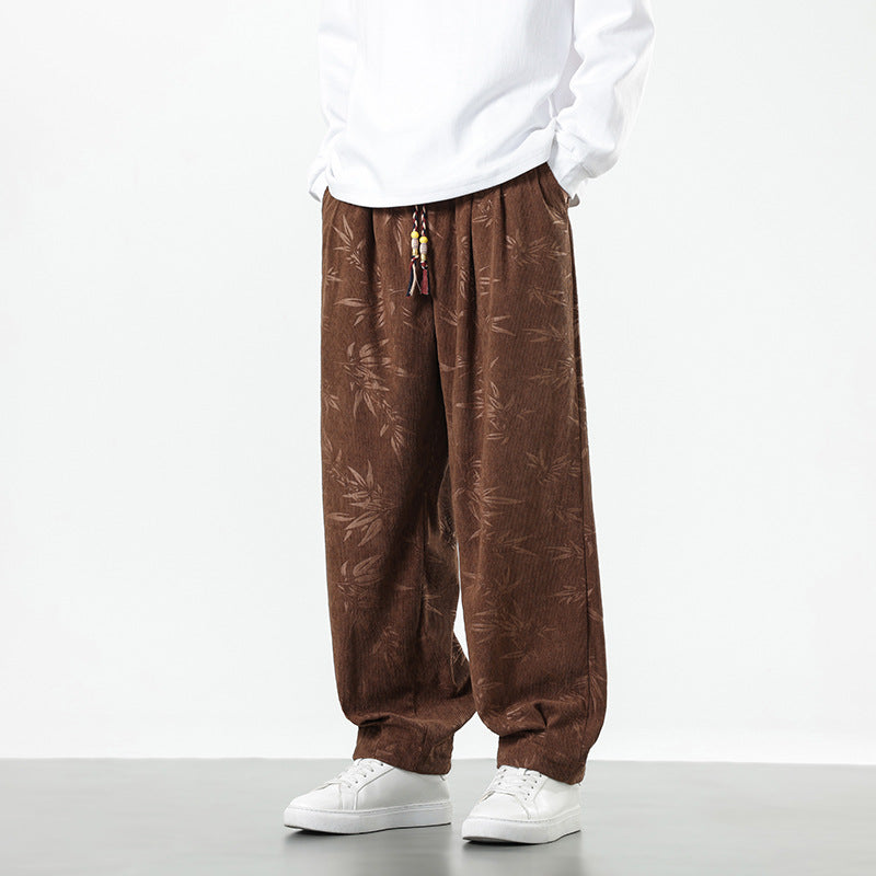 Pantalones de pana relajados TropicFlow