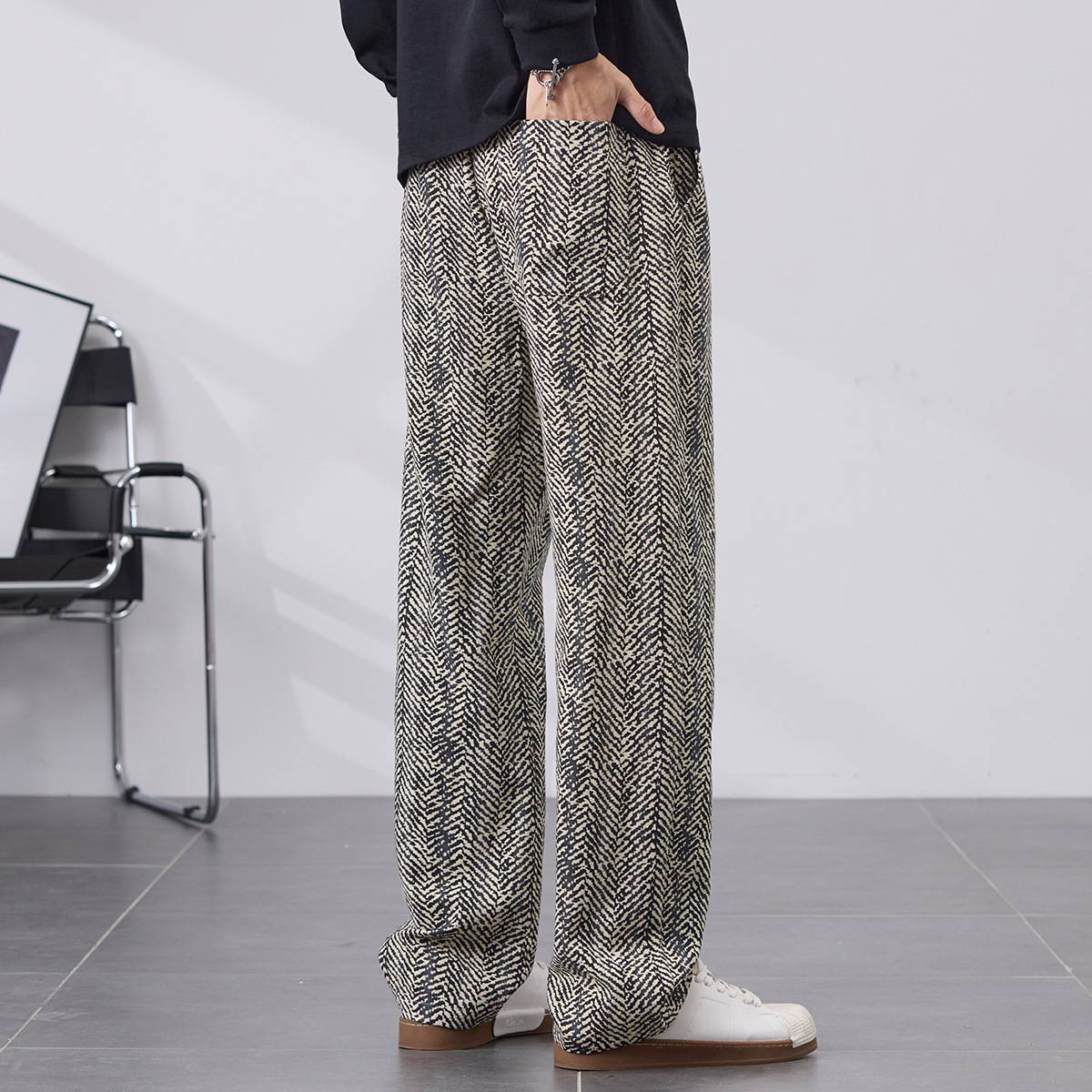 Pantalones Hype Herringbone