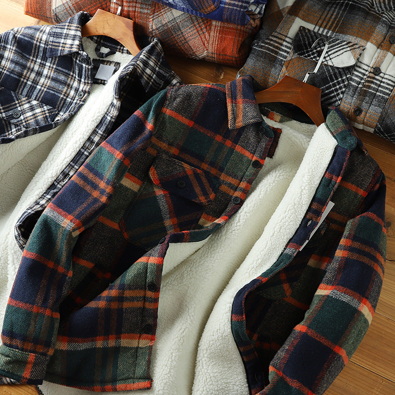Chaqueta de franela Sherpa Outlander