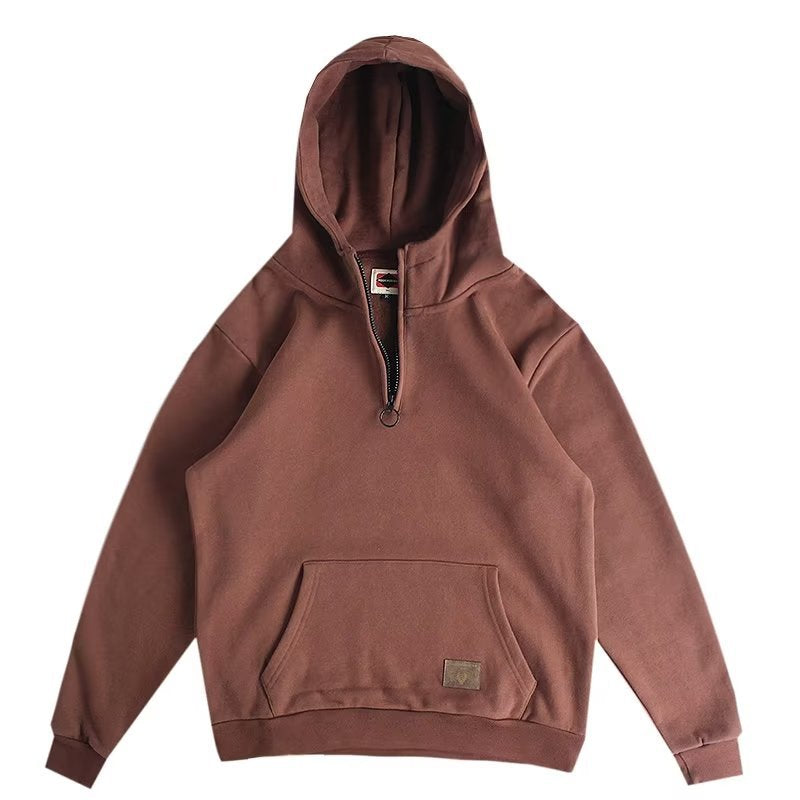 Sudadera con cremallera en cuartos de Hype