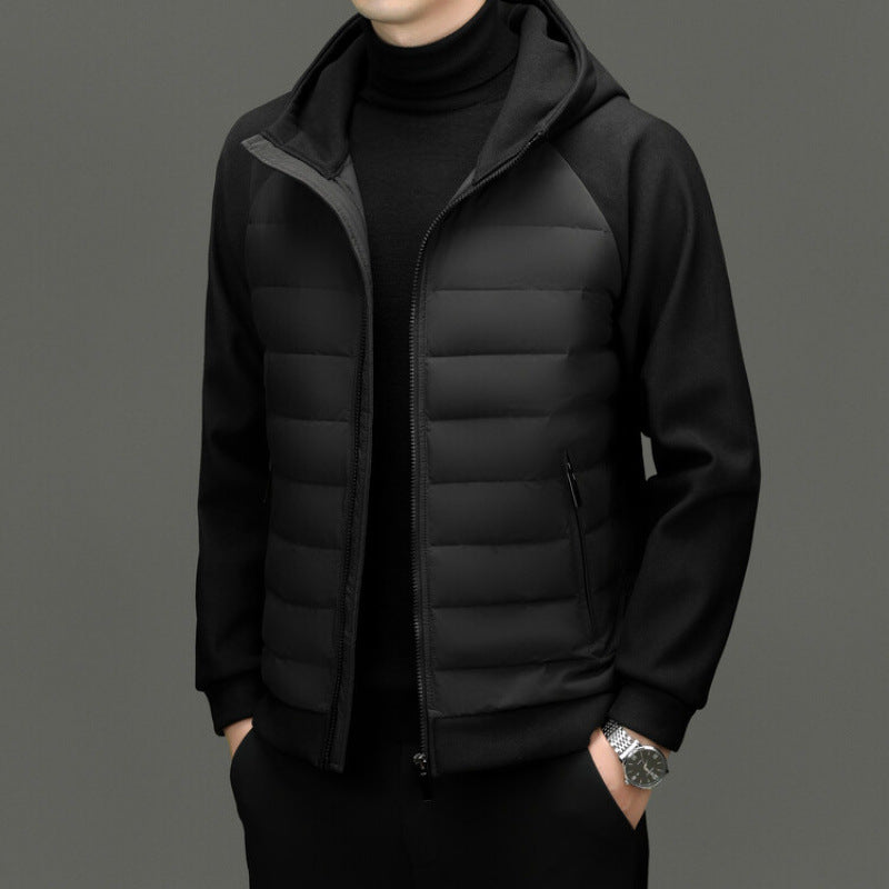 Chaqueta acolchada Oxford Monograma