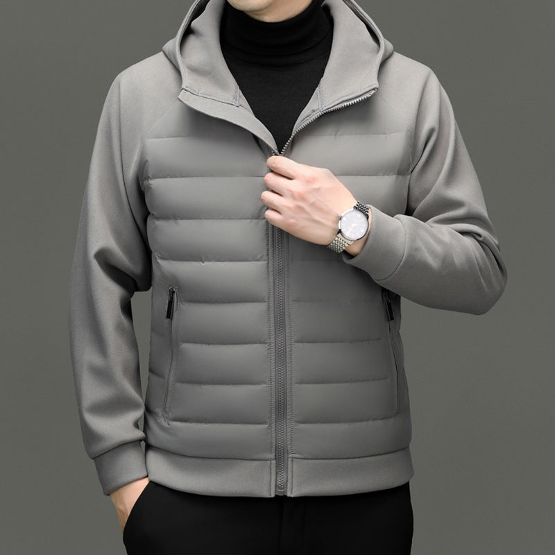 Chaqueta acolchada Oxford Monograma