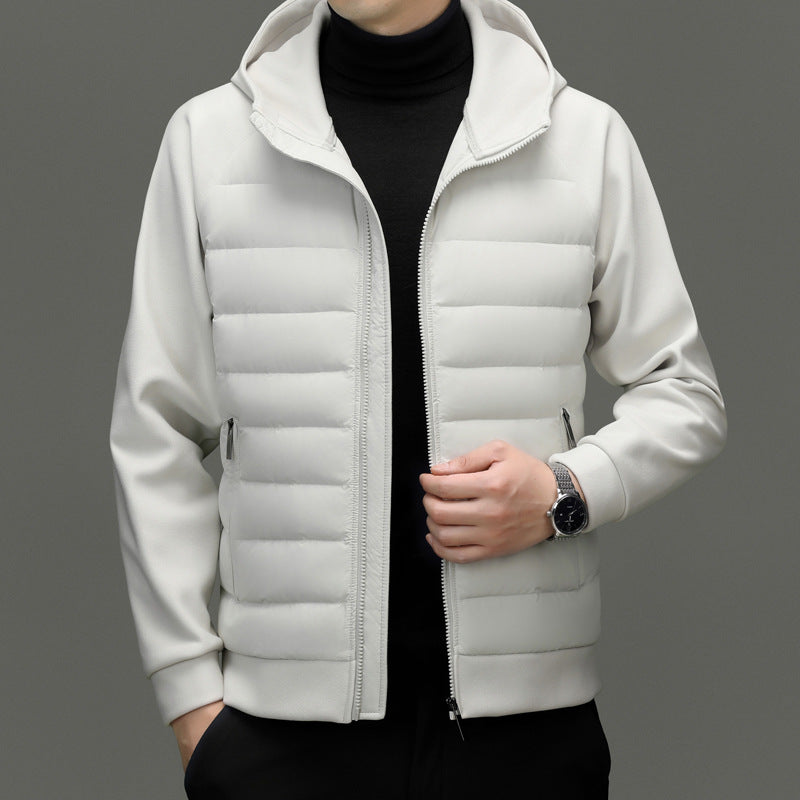 Chaqueta acolchada Oxford Monograma
