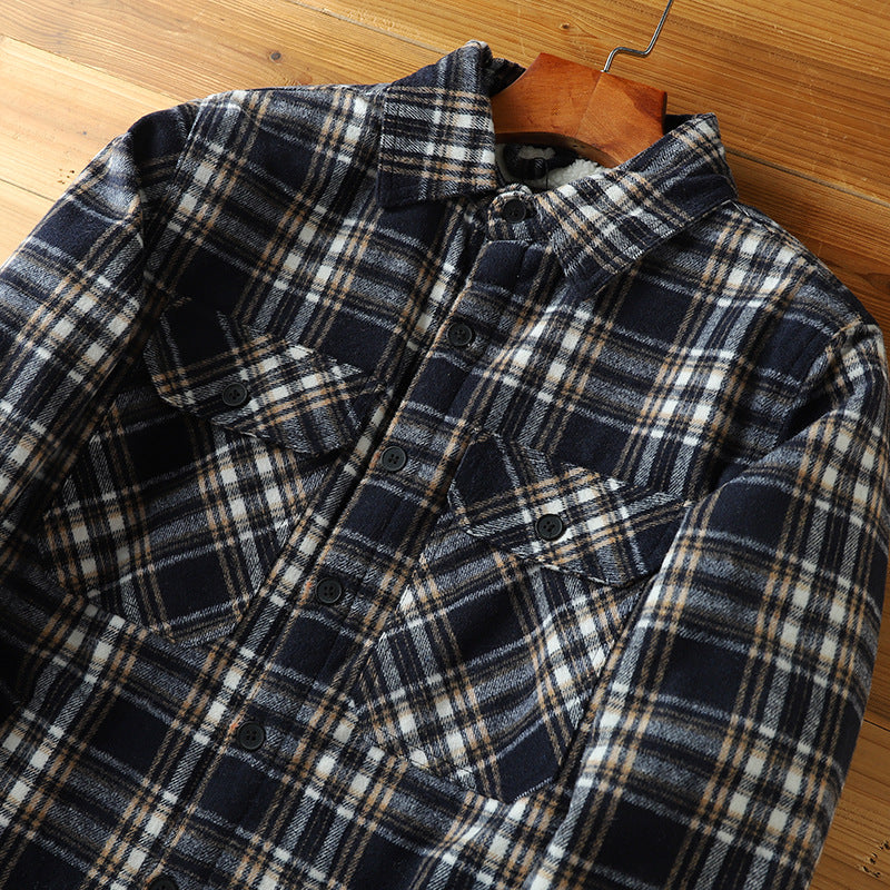 Chaqueta de franela Sherpa Outlander