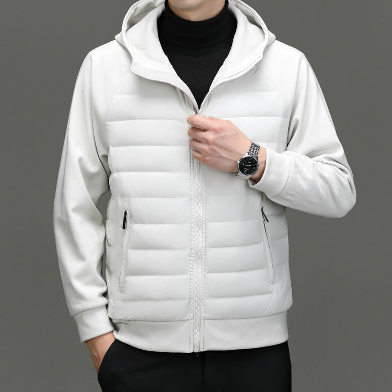 Chaqueta acolchada Oxford Monograma