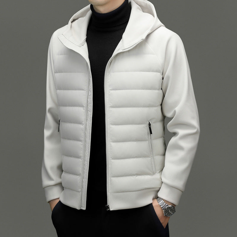 Chaqueta acolchada Oxford Monograma