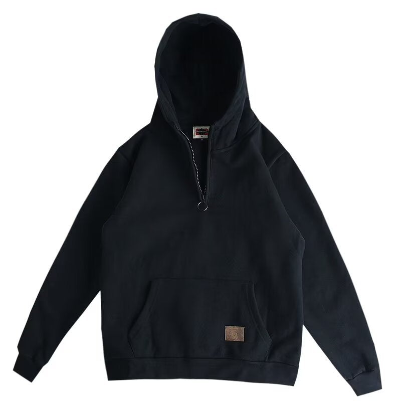Sudadera con cremallera en cuartos de Hype