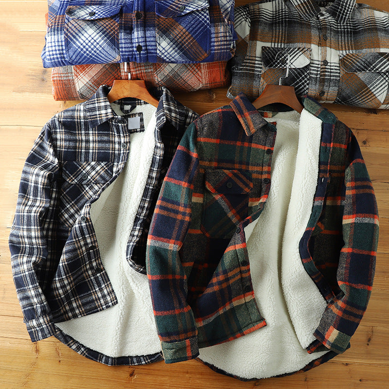 Chaqueta de franela Sherpa Outlander