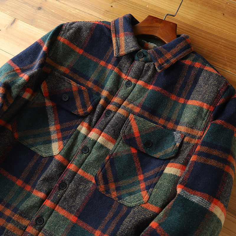 Chaqueta de franela Sherpa Outlander