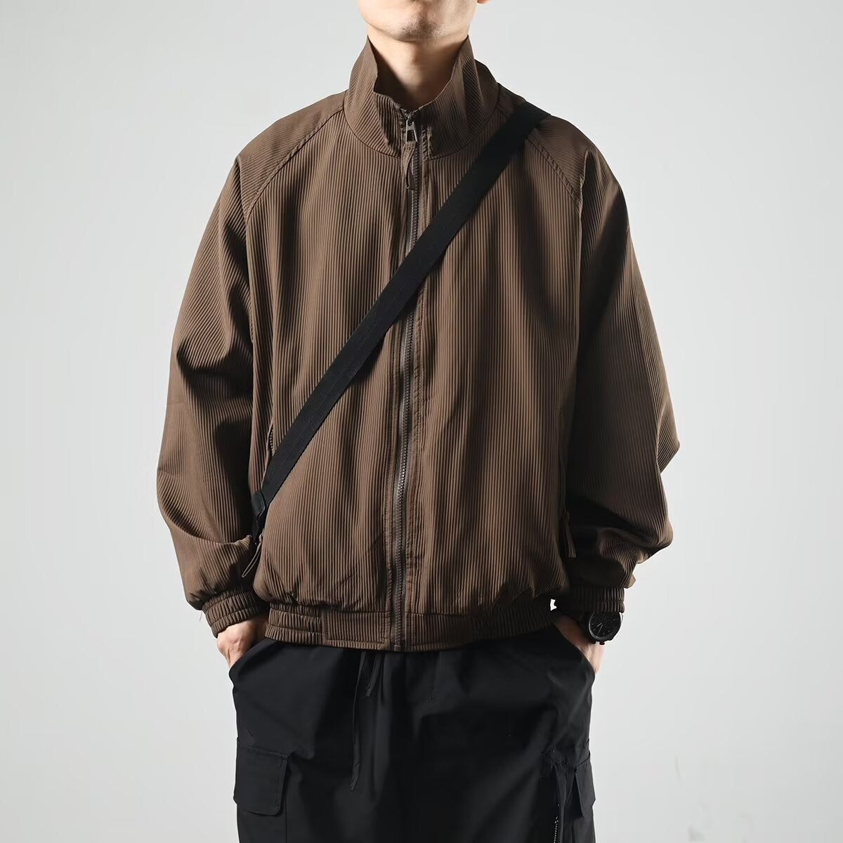 Chaqueta acolchada de pana Horizon
