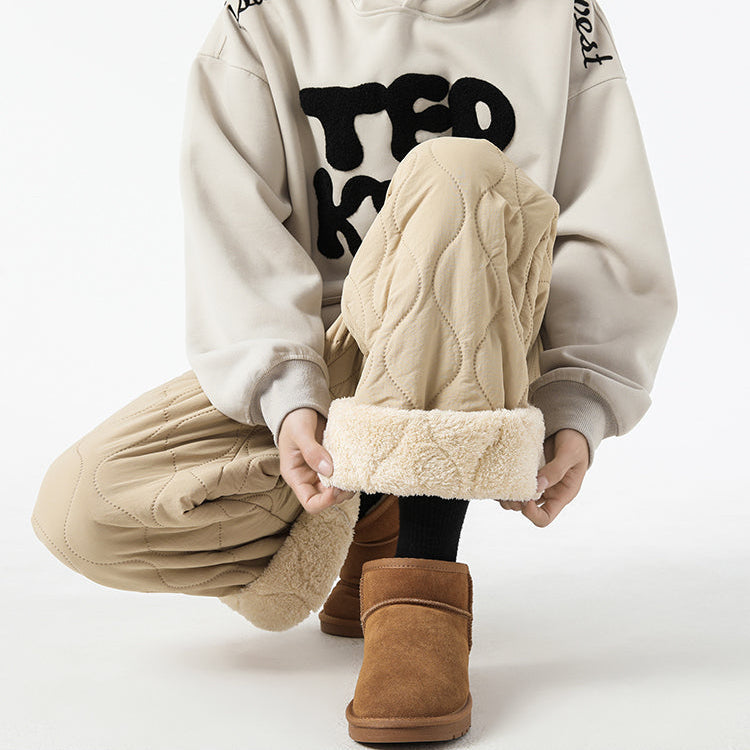 Pantalones Hype Acolchados de Sherpa