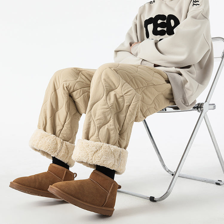 Pantalones Hype Acolchados de Sherpa