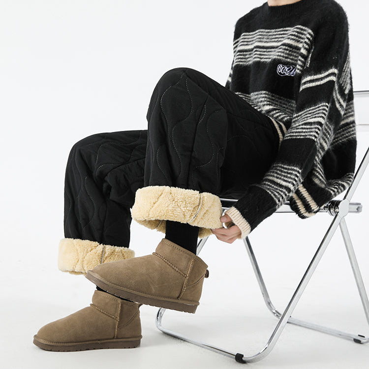 Pantalones Hype Acolchados de Sherpa