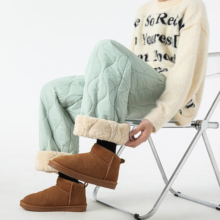 Pantalones Hype Acolchados de Sherpa