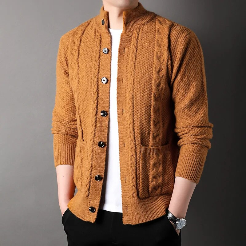 Cardigan de punto premium Scholar