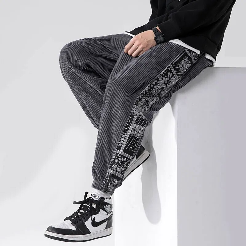 Pantalones jogger de sarga Azteca Hype