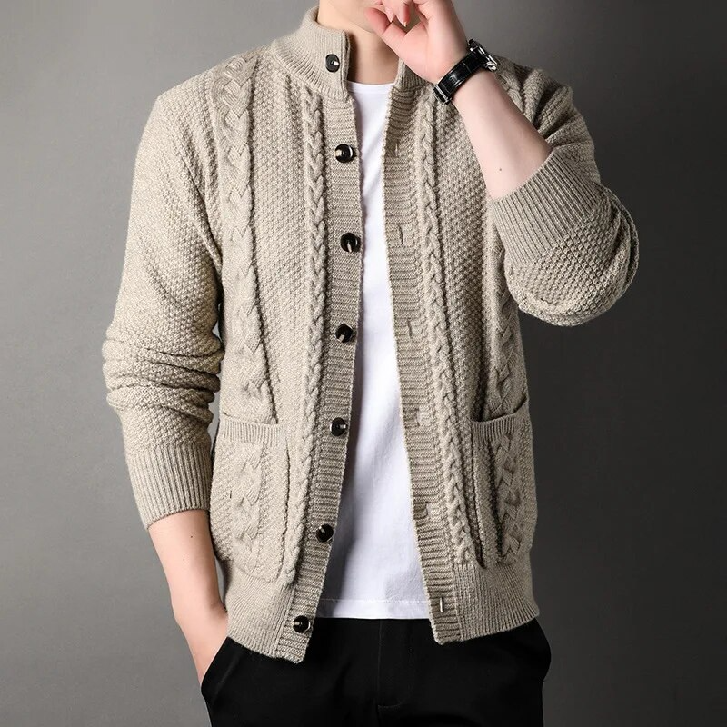 Cardigan de punto premium Scholar