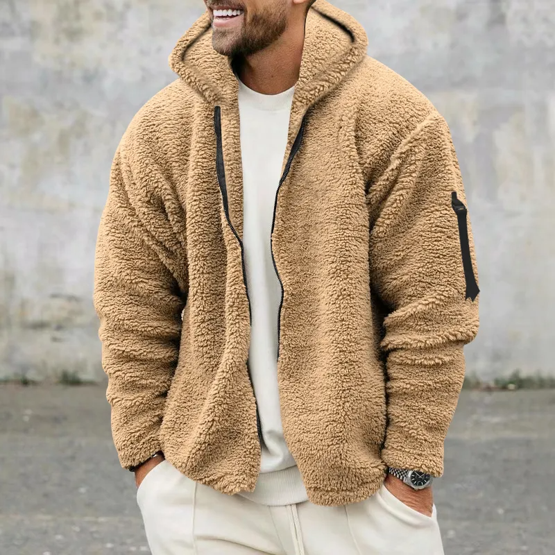 Sudadera con capucha de felpa francesa