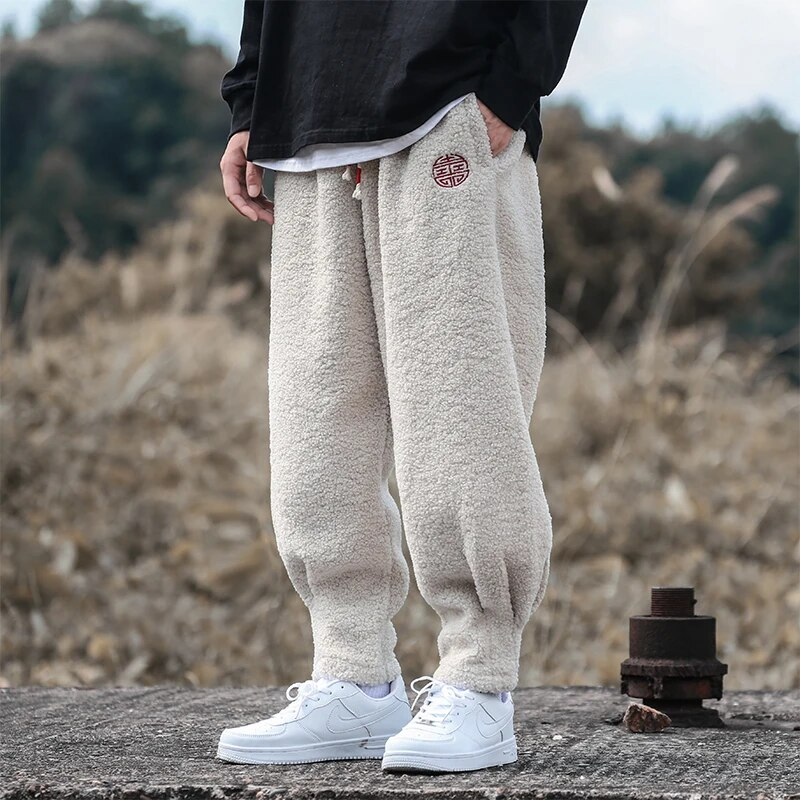 Pantalones deportivos de felpa polar Hype