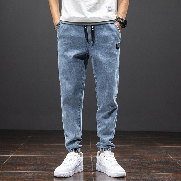 Pantalones jogger premium de mezclilla Hype