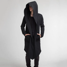 Chaqueta con capucha tipo hipe estilo trench