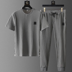 Conjunto de Dos Piezas de Seda Hype Ice
