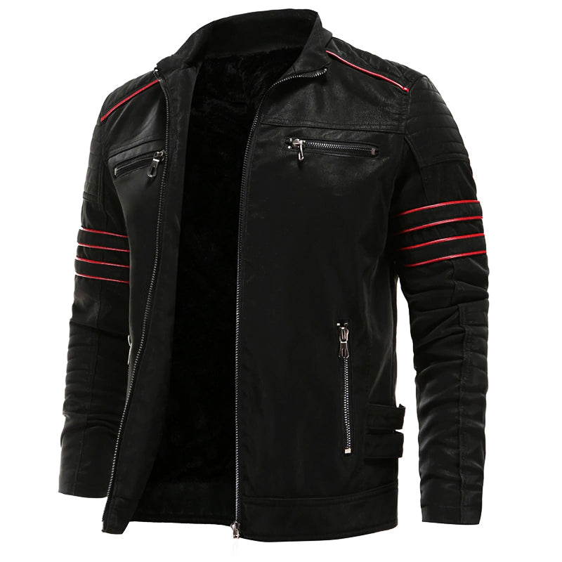 Chaqueta de Cuero Apollo Wolverine