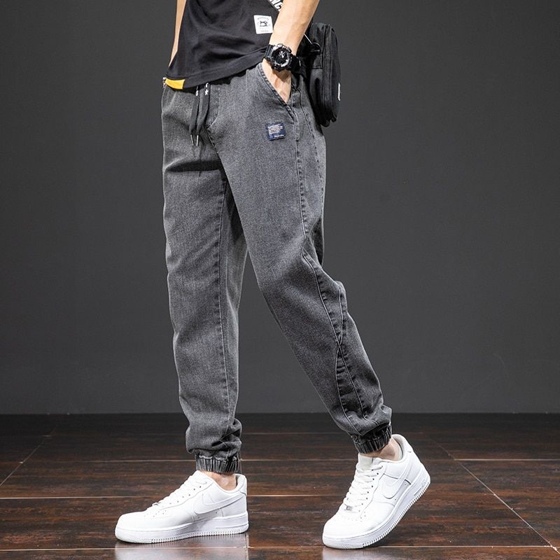 Pantalones jogger premium de mezclilla Hype