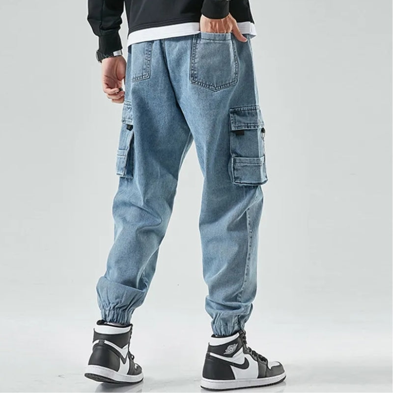 Pantalones jogger de mezclilla Hype Cargo