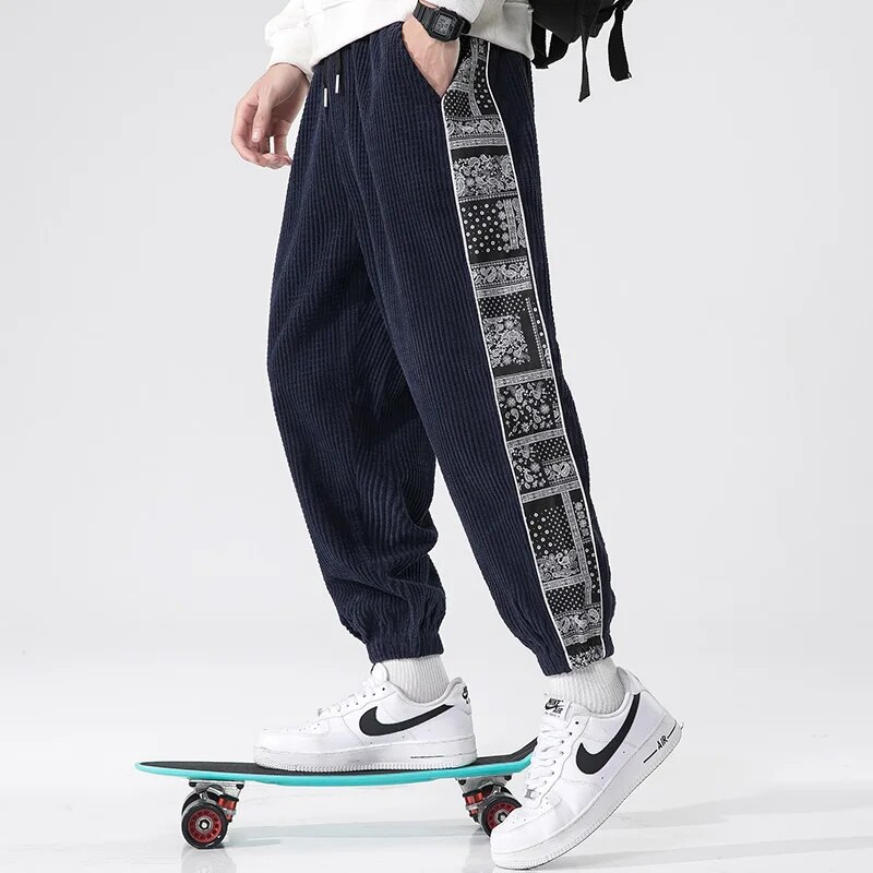 Pantalones jogger de sarga Azteca Hype