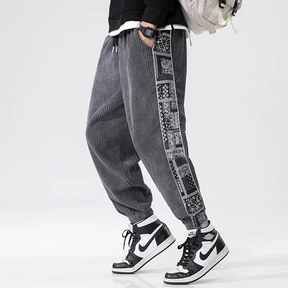 Pantalones jogger de sarga Azteca Hype