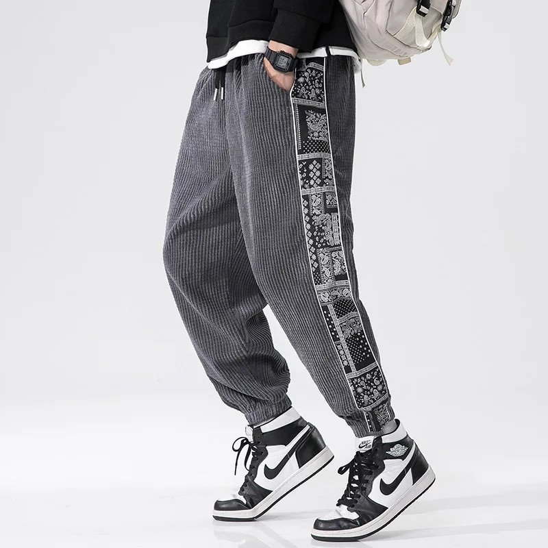 Pantalones jogger de sarga Azteca Hype