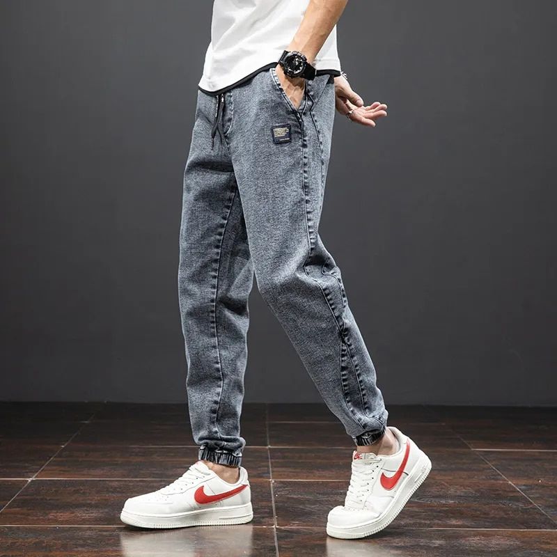 Pantalones jogger premium de mezclilla Hype
