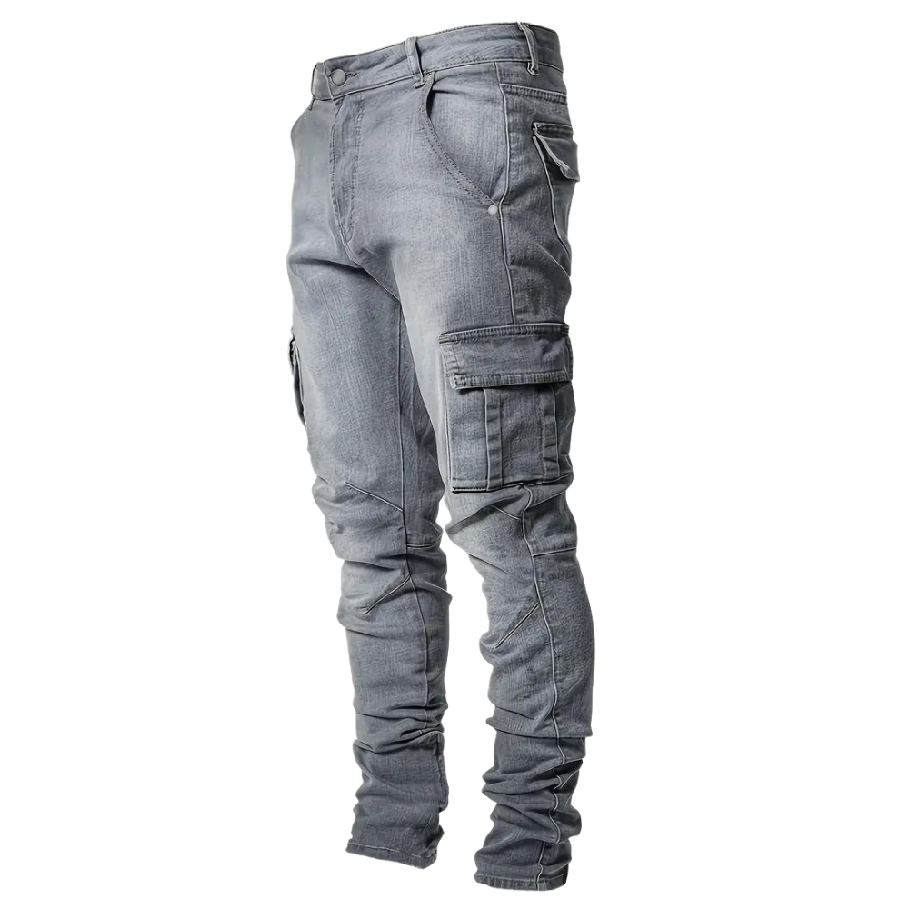 Jeans Cargo de Estilo Callejero