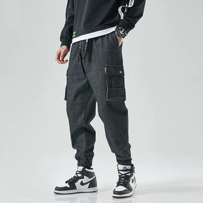 Pantalones jogger de mezclilla Hype Cargo